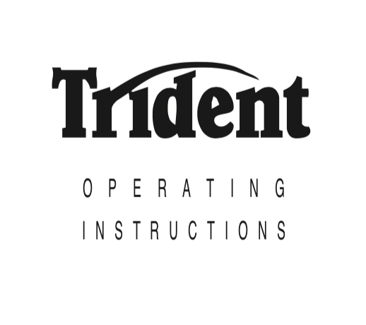 Trace Elliot Trident User Manual - British Audio