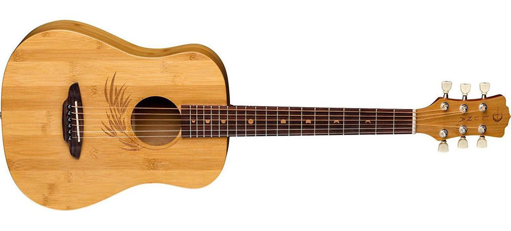 Luna Safari Bamboo Acoustic Guitar - British Audio