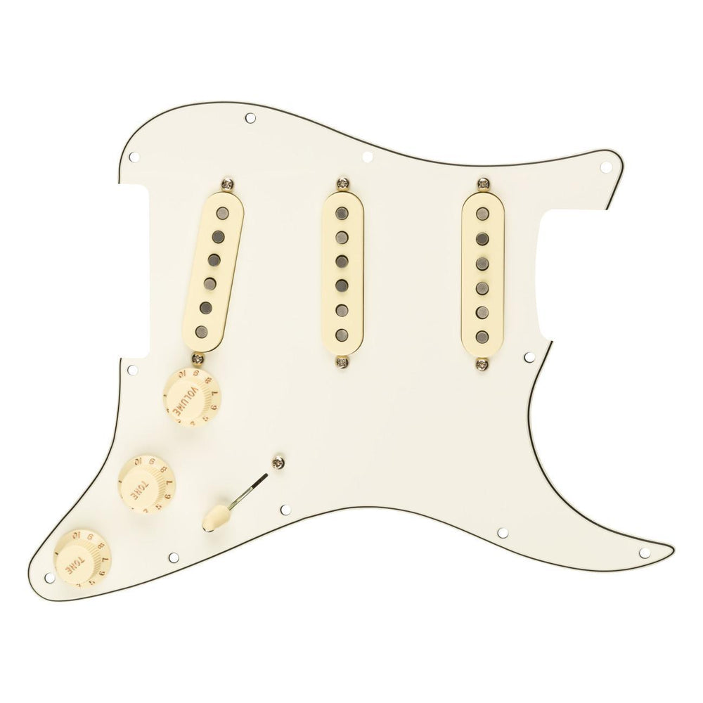 Fender Genuine Pre-Wired Stratocaster Pickguard, Custom Shop Fat 50's SSS