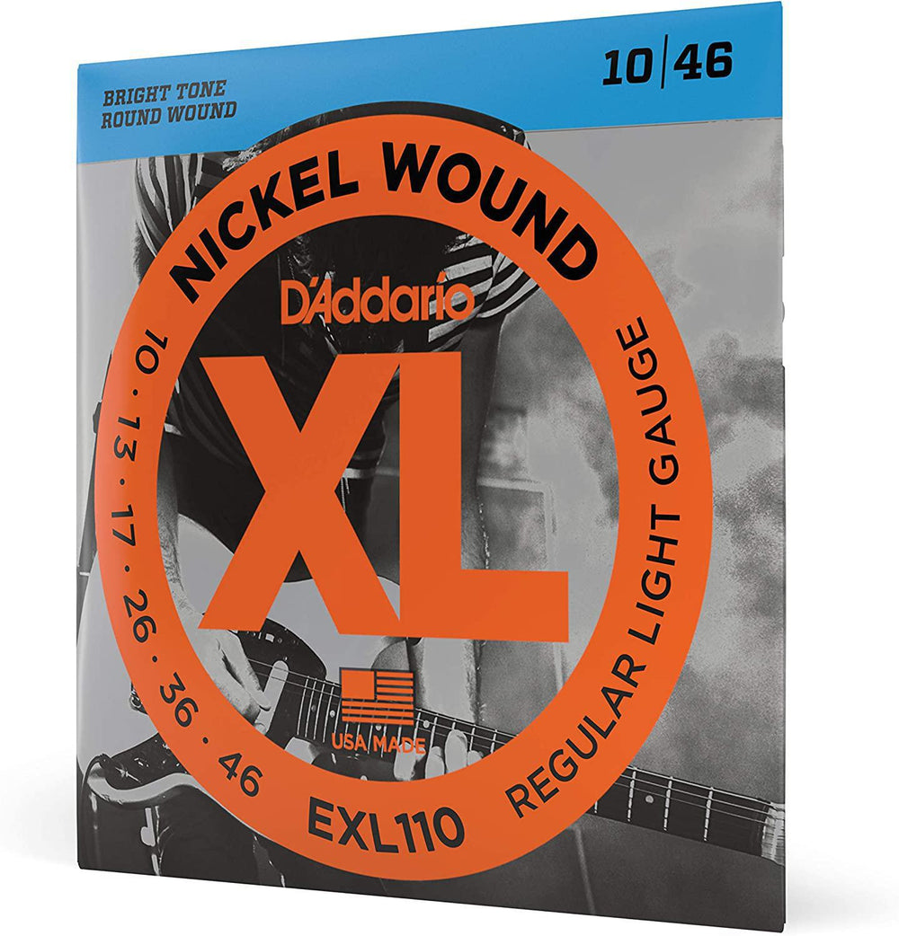 D'Addario EXL110 Nickel Wound, Regular Light, 10-46