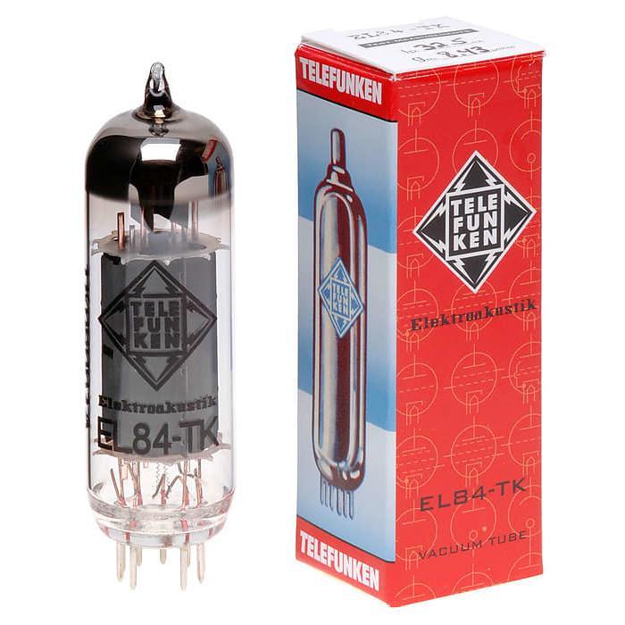 Telefunken Elektroakustik EL84-TK Black Diamond Series Vacuum Tube - British Audio