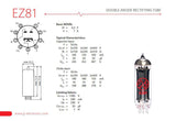 JJ EZ81- 6CA4 - British Audio