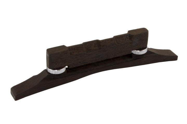 Adjustable Mandolin Bridge with Compensated Top (Ebony) Allparts Product Code: MB-0508-0E0 - British Audio