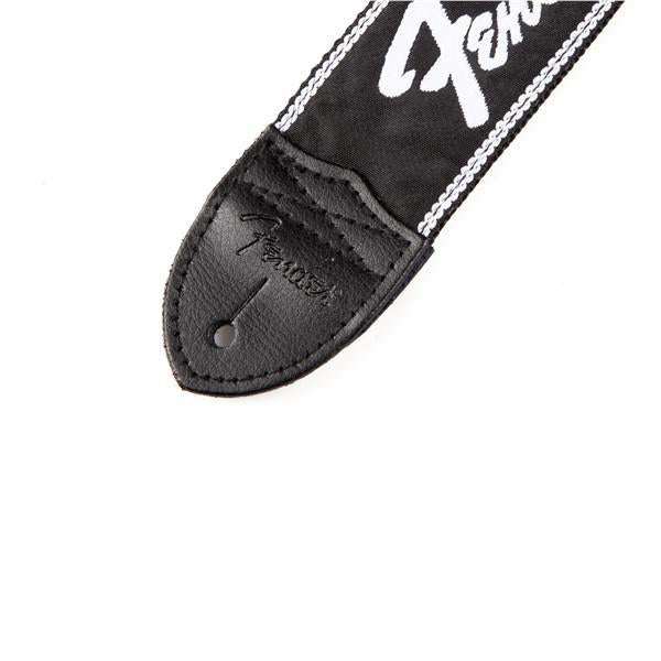 Fender® Running Logo Strap, Black