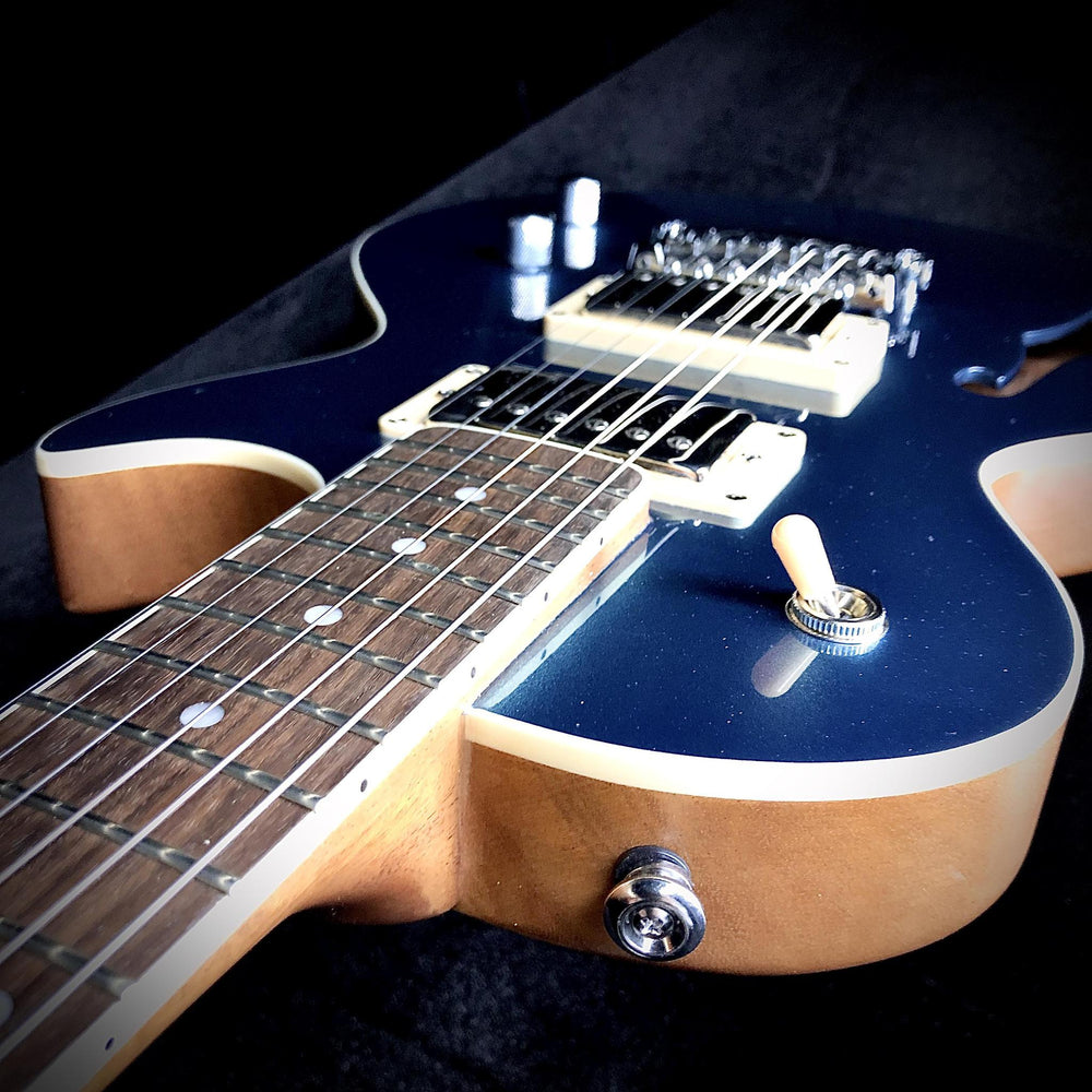 Gordon Smith Custom Semi Hollow Trafalgar Blue - British Audio