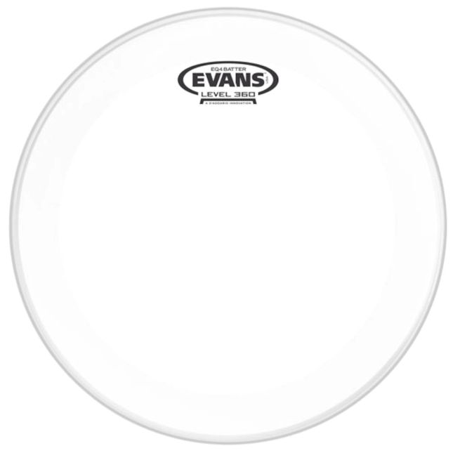 Evans EQ4 Clear 22" Batter Kick Head - British Audio