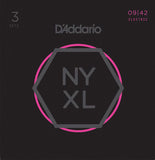 D'Addario NYXL0942-3P Nickel Wound Electric Guitar Strings, Super Light, 9-42, 3 Sets