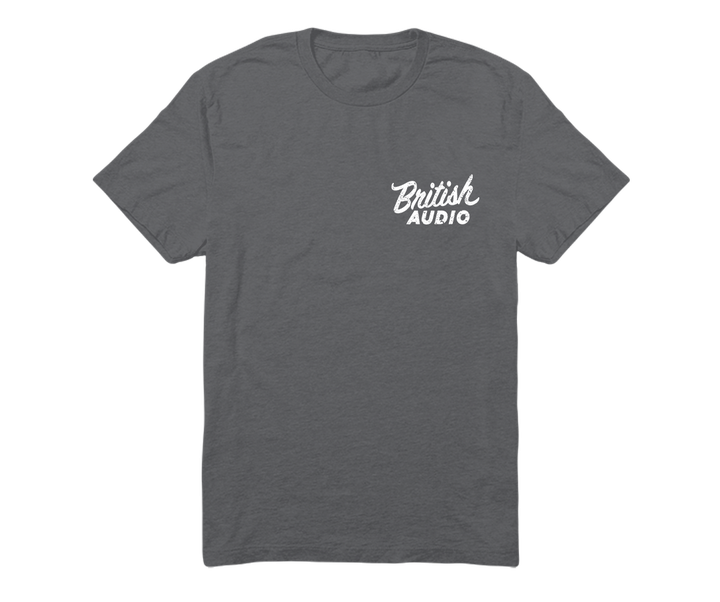 British Audio Gray T-Shirt - British Audio