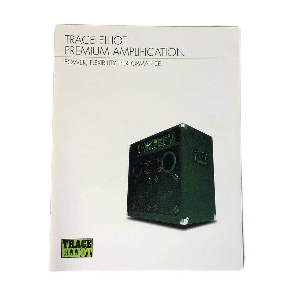 Trace Elliot Premium Amplification 1998 Product Catalog NOS