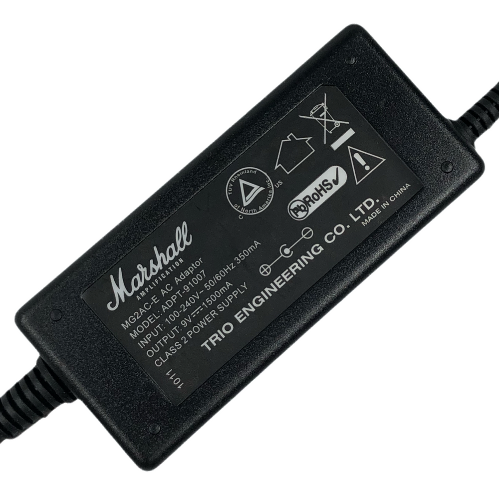 Marshall Genuine MG2AC AC Adaptor Power Supply 9VDC ~1500mA