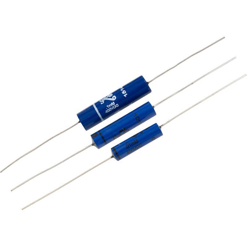 SoZo Blue Molded Capacitor 500V - British Audio