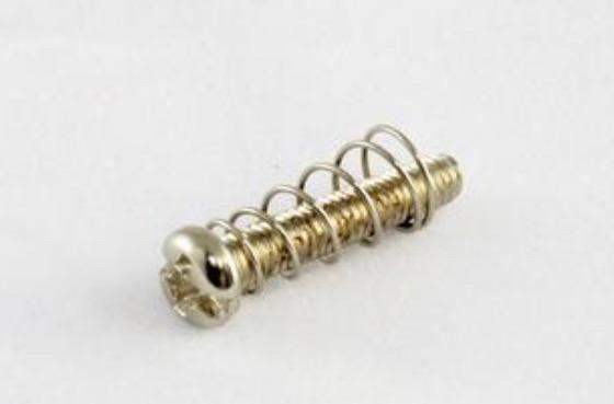 Metric Bridge Length Screws and Springs (Nickel) Allparts  GS-3324-001 - British Audio