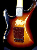 VINTAGE V6 HSS ICON ~ AGED GLOSS RELIC ~ SUNSET SUNBURST - British Audio