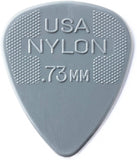 Dunlop 44P.73mm Nylon Standard Guitar Picks, 12-Pack