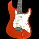 Vintage® V6PFR Electric Guitar Firenza Red - British Audio