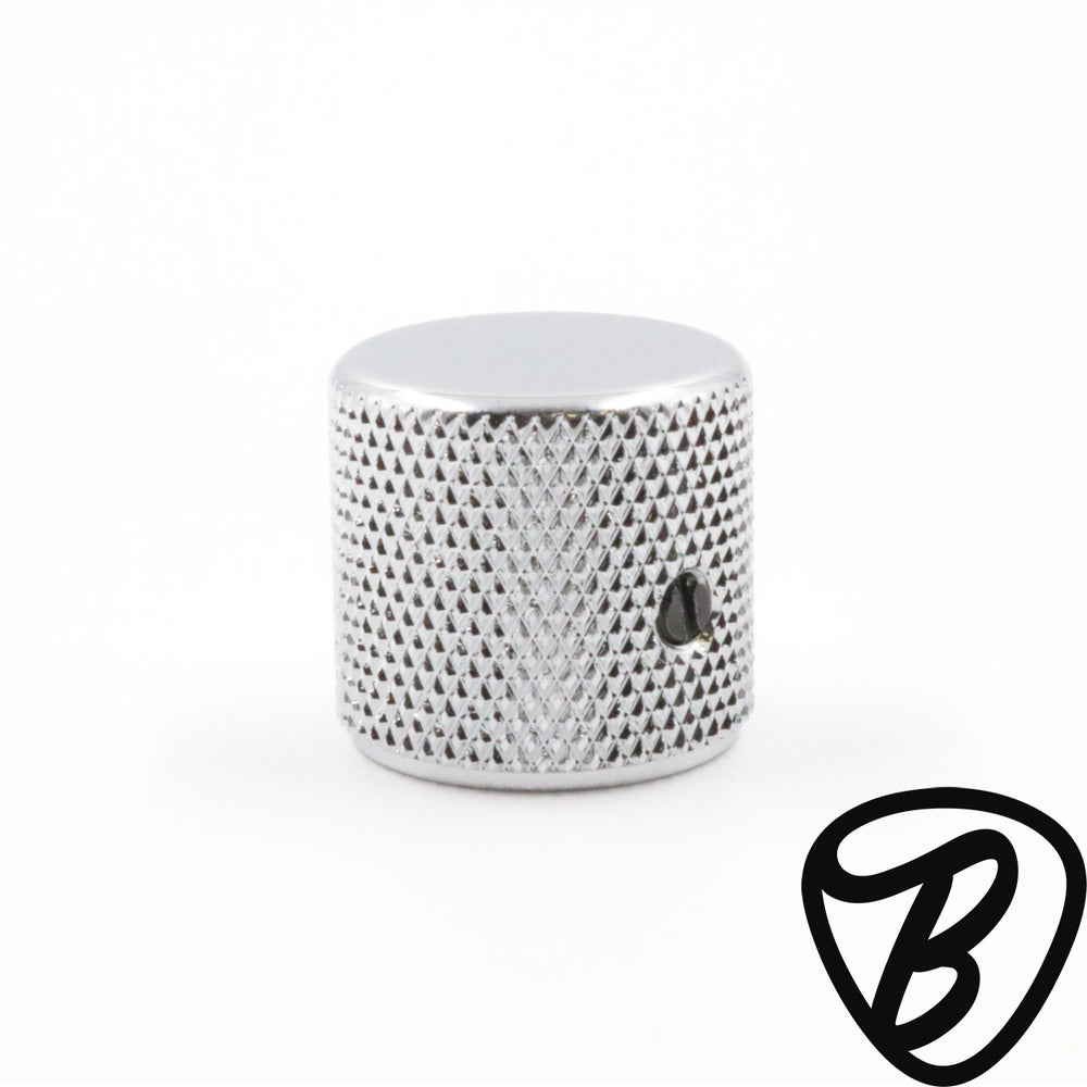 Chrome Barrel Knob - British Audio