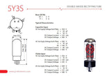 JJ 5Y3S Rectifier Tube