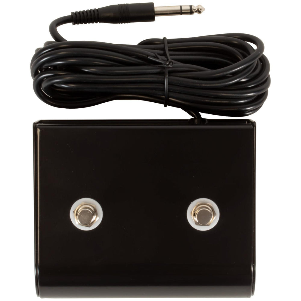 Two Button Latching Footswitch for Guitar and Bass Amps