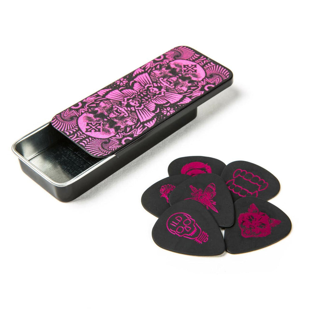 Dunlop ILOVEDUST Magenta Pick Tin