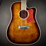 Tanglewood TW5 WB Winterleaf Dreadnought with Electronics Whiskey Barrel - British Audio