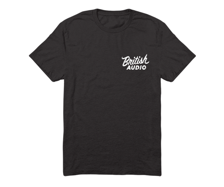 British Audio Black T-Shirt - British Audio