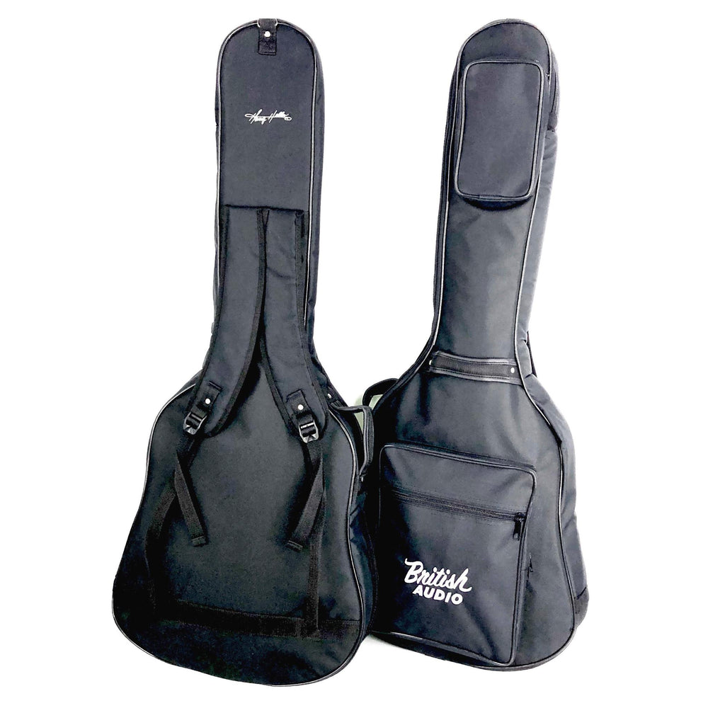 Gigbag 335 Acoustic/Electric Guitar Soft Case w/British Audio Silver Logo - British Audio