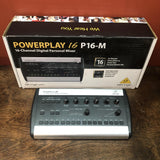 Behringer Powerplay 16 P16-M 16 Channel Digital Personal Mixer ~ Pre-Owned