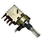 A250K Push-Pull Potentiometer PC Mount, DPDT Switch