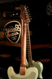 James Trussart Steelcaster Seafoam Green on Cream w/ Roses - British Audio