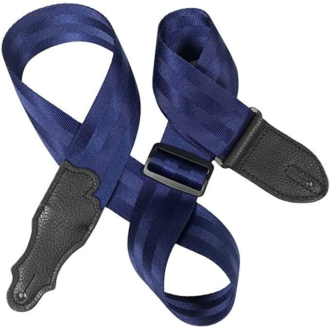 Franklin Strap - 2" Aviator Seat Belt - Guitar Strap - Available in Various Colors