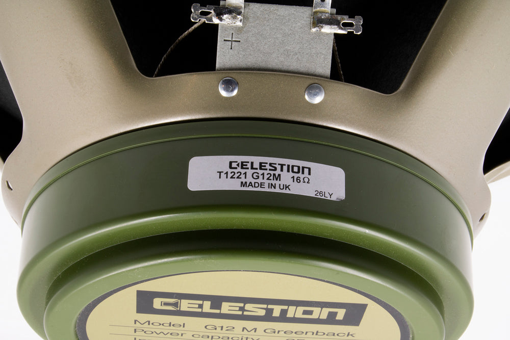 Celestion NOS G12M 'Greenback' 16 Ohm — Made in the UK - British Audio