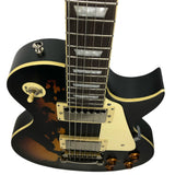 Vintage V100MRBK ICON ~ Distressed Black Over Sunburst