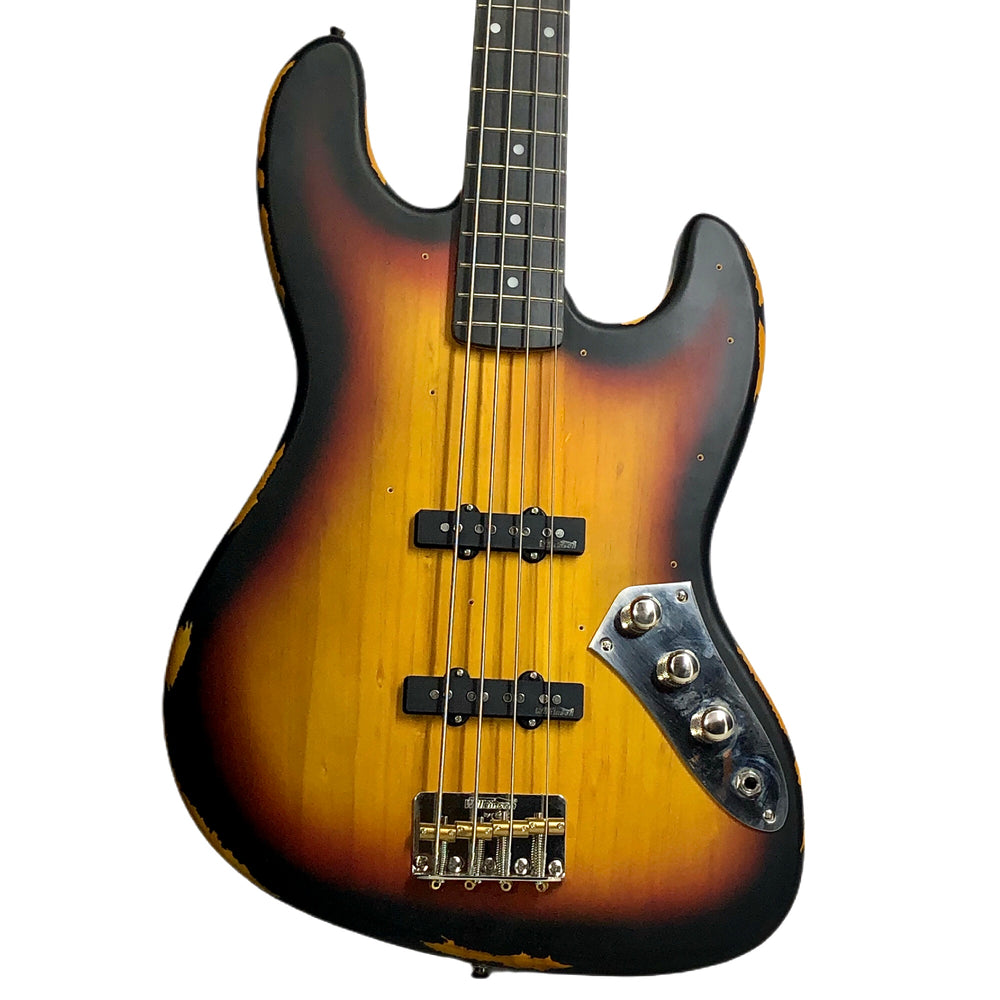 Vintage VJ74MRSSB Bass Icon ~ Sunburst