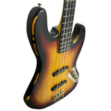 Vintage VJ74MRSSB Bass Icon ~ Sunburst