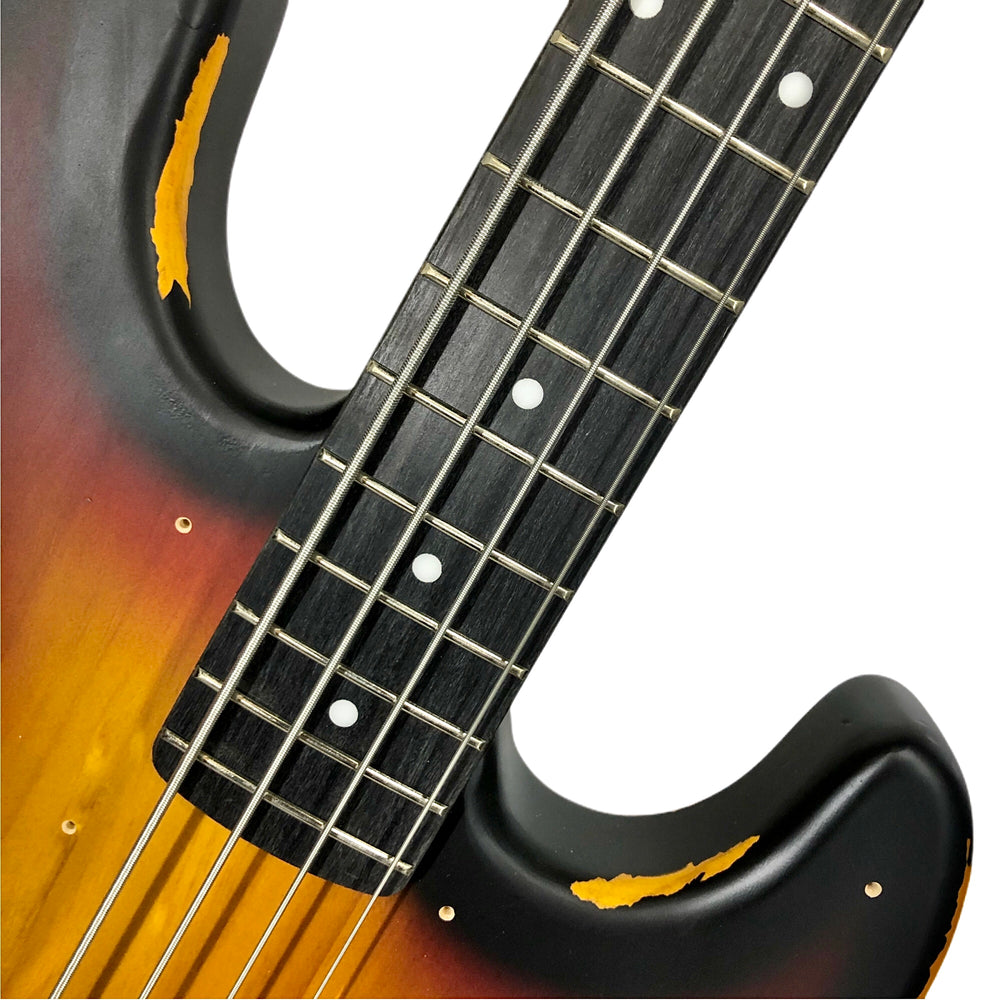 Vintage VJ74MRSSB Bass Icon ~ Sunburst