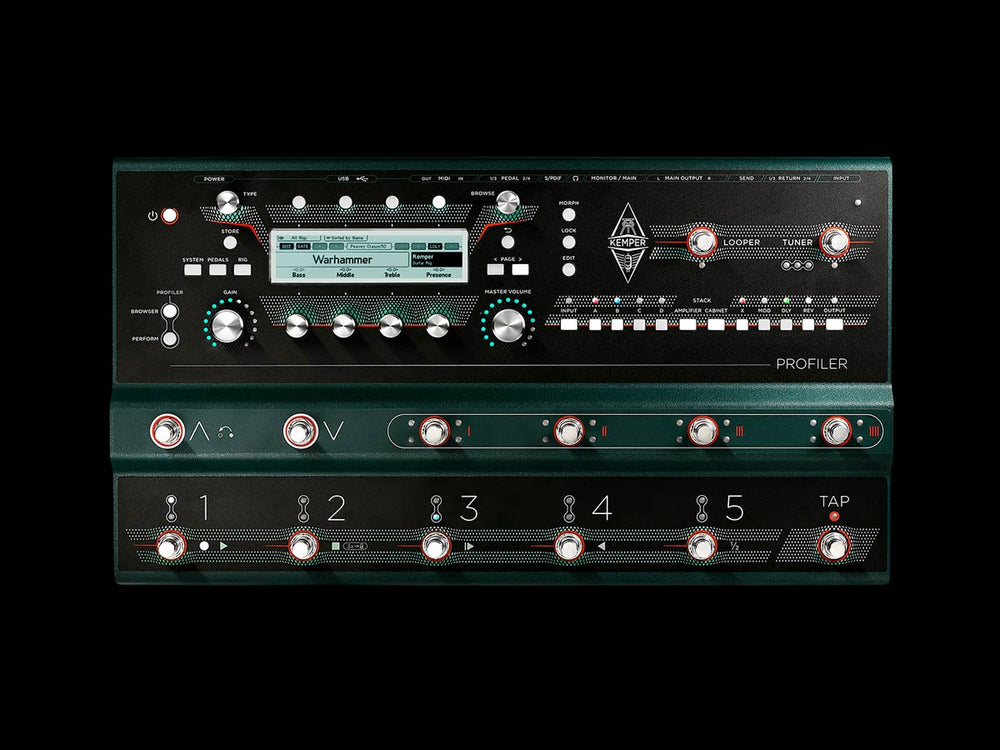 Tone Junkie Loaded Kemper PROFILER STAGE™ - British Audio